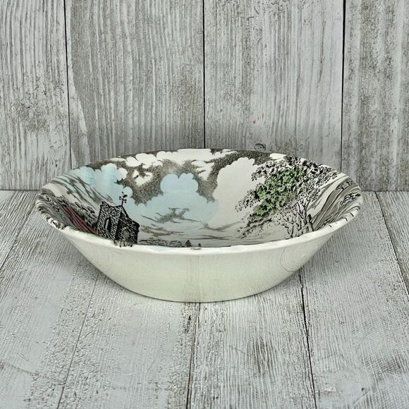 Vintage MYOTT STAFFORDSHIRE Royal Mail Multicolor Bowl - Picture 2 of 4